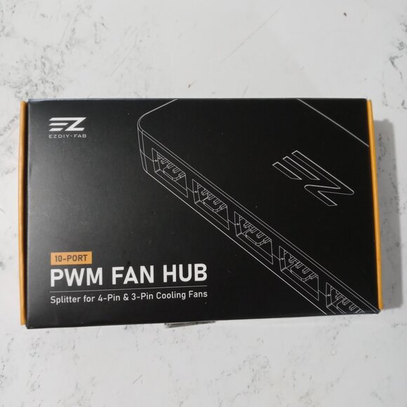 EZDIY-FAB 10 PORT PWM FAN HUB CONTROLLER - Picture 1 of 4